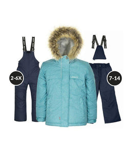 Gusti® - Gusti Baby Girls Snow Suit - Teal