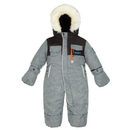 Gusti® - Gusti Baby One-Piece Snow Suit - Grey Mix