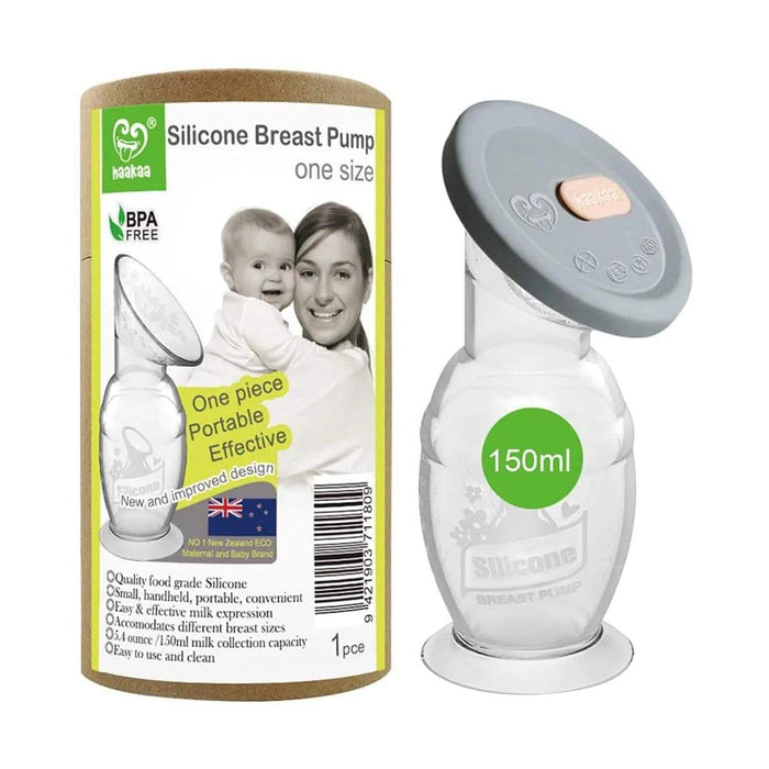 Haakaa® - Haakaa Silicone Breast Pump & Silicone Cap Kit - 5oz / 150ml