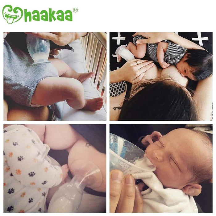 Haakaa® - Haakaa Silicone Breast Pump & Silicone Cap Kit - 5oz / 150ml