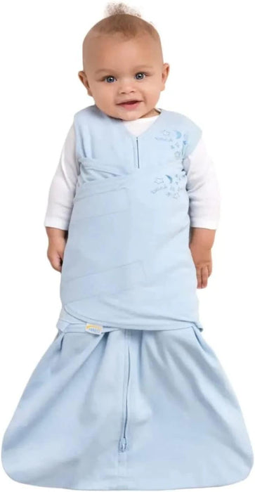 HALO® - Halo 100% Cotton Sleepsack Swaddle (TOG 1.5) - Soft Blue