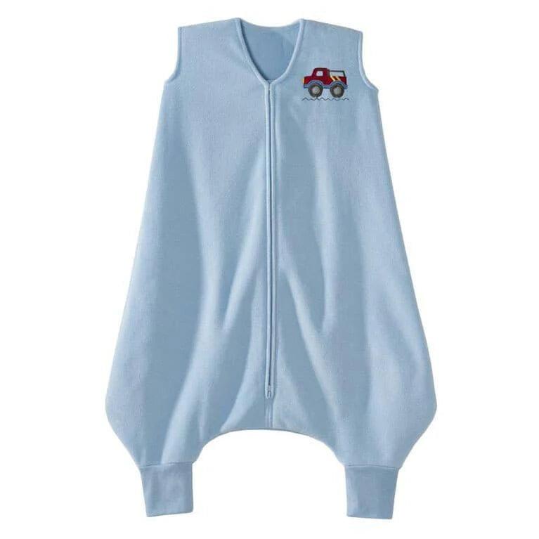 HALO® - Halo Big Kids Sleepsack Micro Fleece (1.0 TOG) Blue Truck - 2/3T
