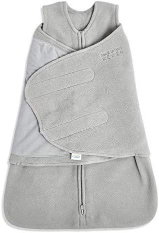 HALO® - Halo Micro Fleece Sleepsack Swaddle (3.0 TOG) - Charcoal Stars