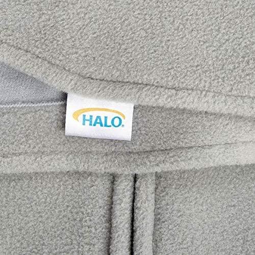 HALO® - Halo Micro Fleece Sleepsack Swaddle (3.0 TOG) - Charcoal Stars