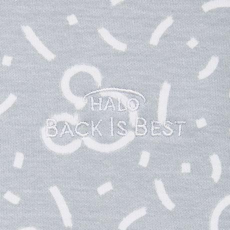 HALO® - HALO® SleepSack Disney Baby Swaddle Cotton Confetti Mickey Grey - 1.5 Tog
