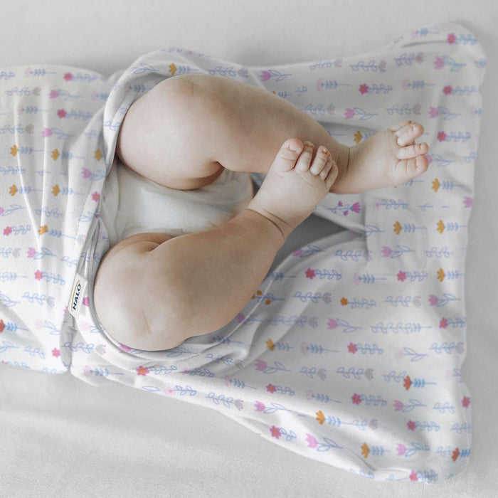 HALO® - HALO® SleepSack Swaddle Cotton Flower Garden - 1.5 Tog
