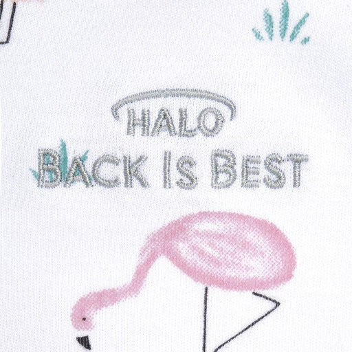 HALO® - Halo Sleepsack Swaddle 100% Cotton Flamingos - 1.5 Tog