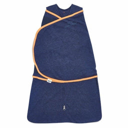 HALO® - Halo Sleepsack Swaddle Ideal Temp- Navy/Orange - 1 Tog
