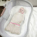 HALO® - Halo Sleepsack Swaddle-Ideal Temp- Oatmeal/Pink - 1 Tog