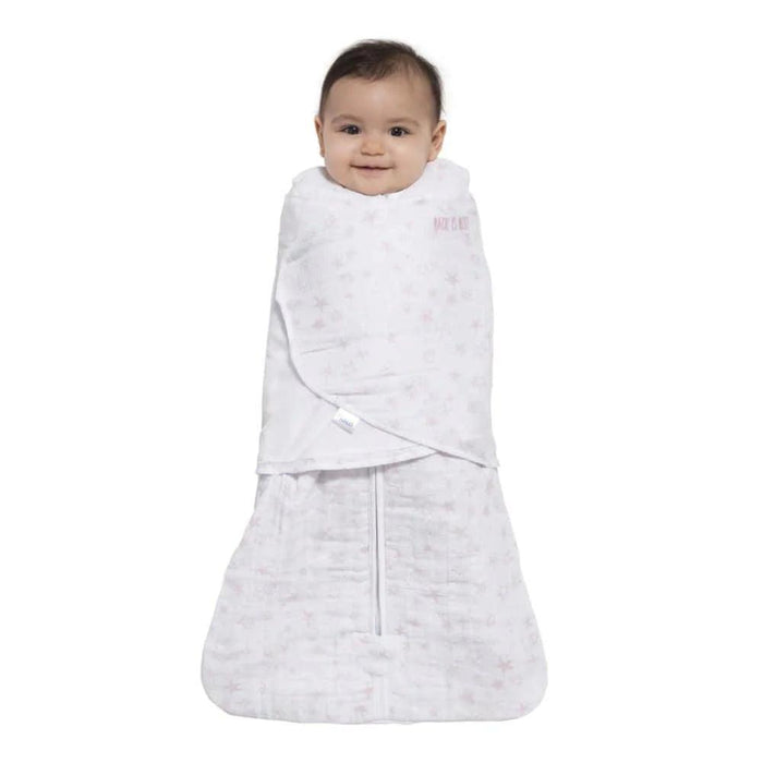 HALO® - Halo Sleepsack Swaddle - Quilted Muslin - Pink Constellation