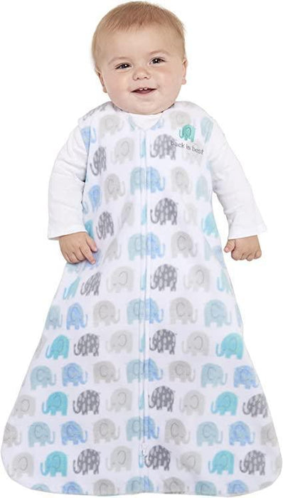 HALO® - Halo Sleepsack Wearable Blanket (1 TOG) - Blue Elephant
