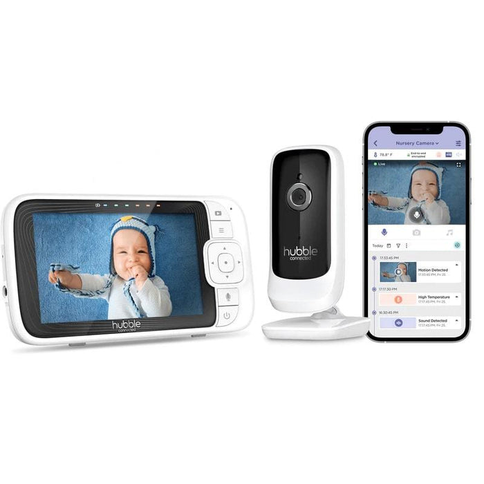 Hubble® - Hubble Nursery Pal Link Premium Single Baby Monitor (Wi-Fi)