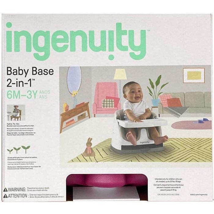Réhausseur Ingenuity Baby Base 2-en-1 de Bright Starts