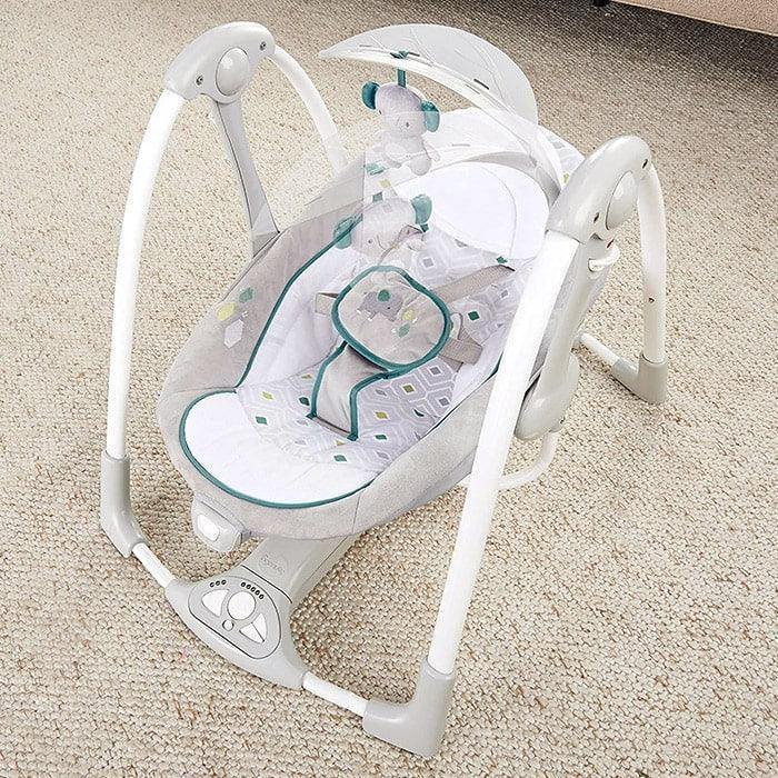 Ingenuity® - Ingenuity by Bright Starts Vibrating Seat & Swing - ConvertMe Swing-2-Seat - Nash