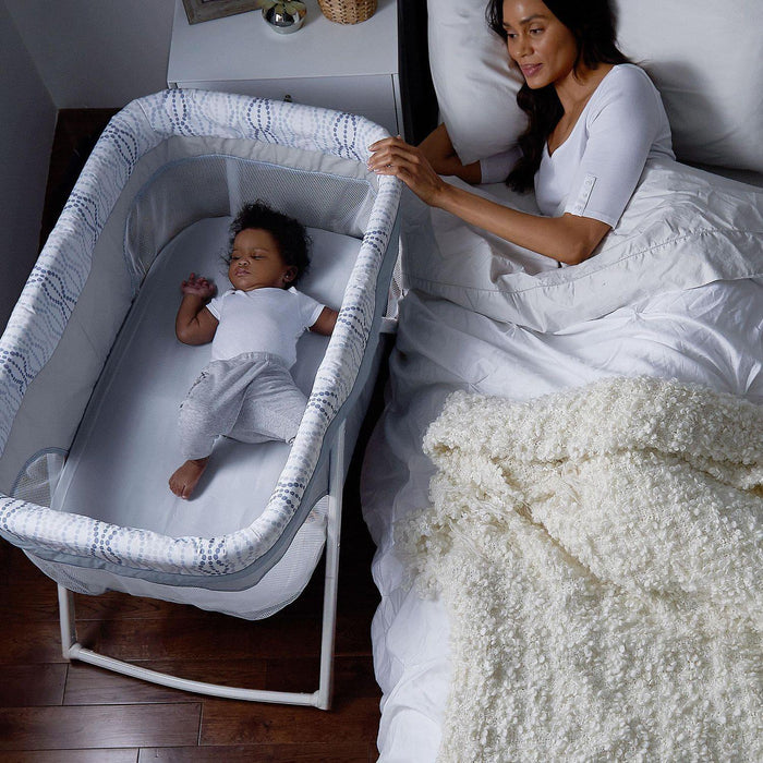 Fold away bassinet on sale