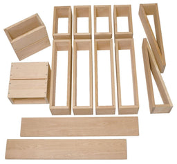 J.B. Poitras® - J.B. Poitras Solid Maple Window Building Blocks