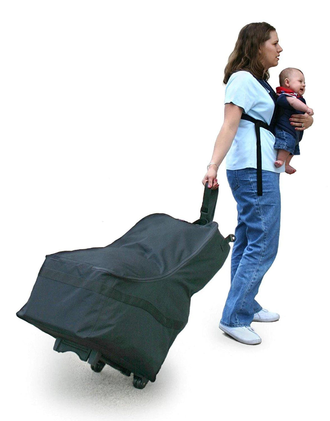 J.L. Childress® - J.L. Childress Wheelie™ Car Seat Travel Bag with Wheels