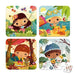 Janod® - Janod 4 Seasons Children Jigsaw Puzzles - Set of 4 Puzzles