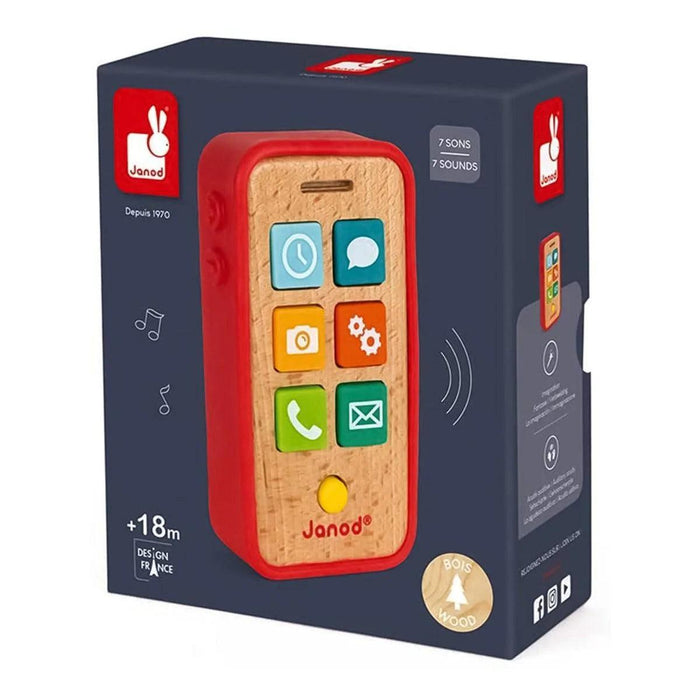 Janod® - Janod Wooden Sound Telephone