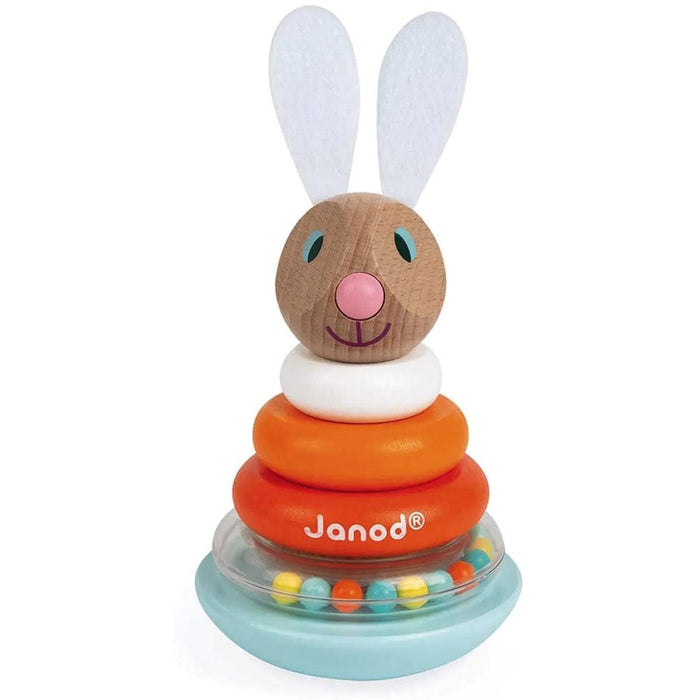 Janod® - Janod Wooden Stackable Roly-Poly Rabbit