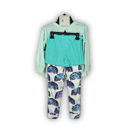 Jellifish - Aqua Unicorn Pyjama (3 Piece)