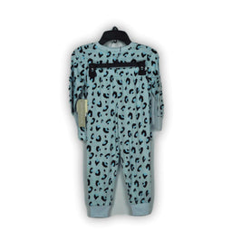 Jellifish - Blue Leopard Pyjama (2 Piece)