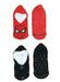 Jellifish - Jellifish Boys Spider-Man Slipper Socks - 2 Pack