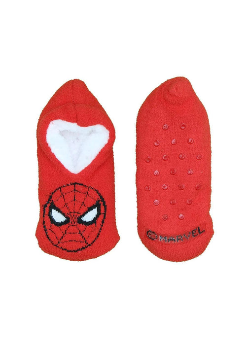 Jellifish - Jellifish Boys Spider-Man Slipper Socks - 2 Pack