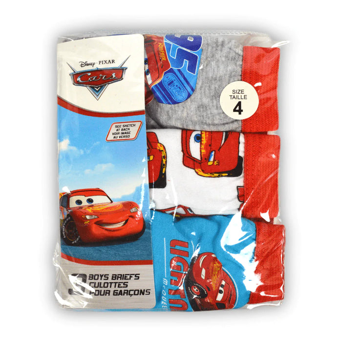 Jellifish - Jellifish Disney Cars Boys Underwear - 3 Pack