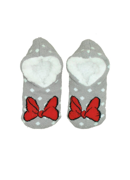 Jellifish - Jellifish Girls Minnie Mouse Slipper Socks - 2 Pack