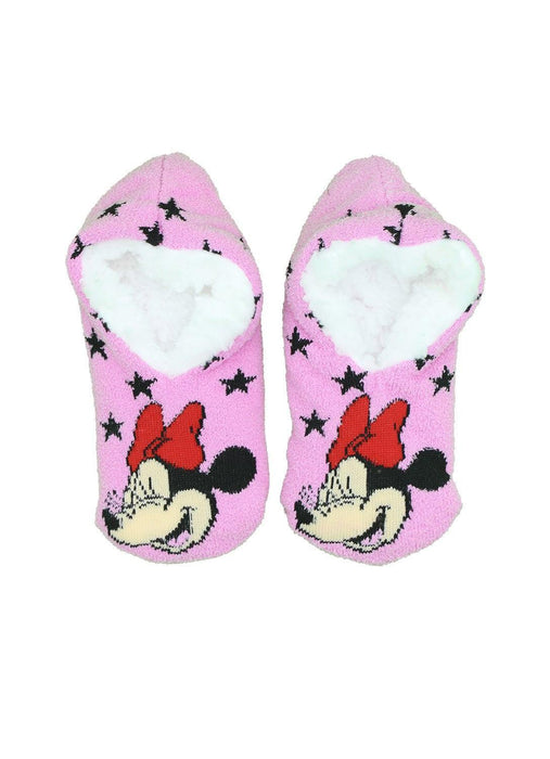 Jellifish - Jellifish Girls Minnie Mouse Slipper Socks - 2 Pack