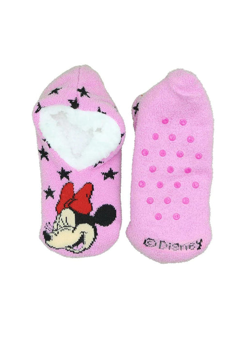 Jellifish - Jellifish Girls Minnie Mouse Slipper Socks - 2 Pack