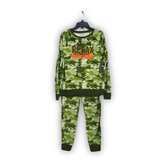 Jellifish - khaki-camo Boys pyjama