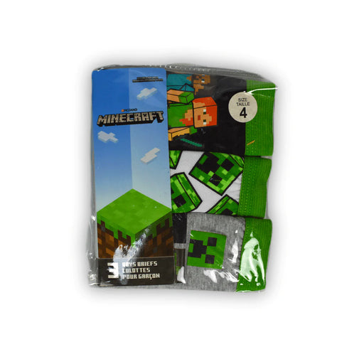 Minecraft Boy Underwear (3 Pack) — Goldtex