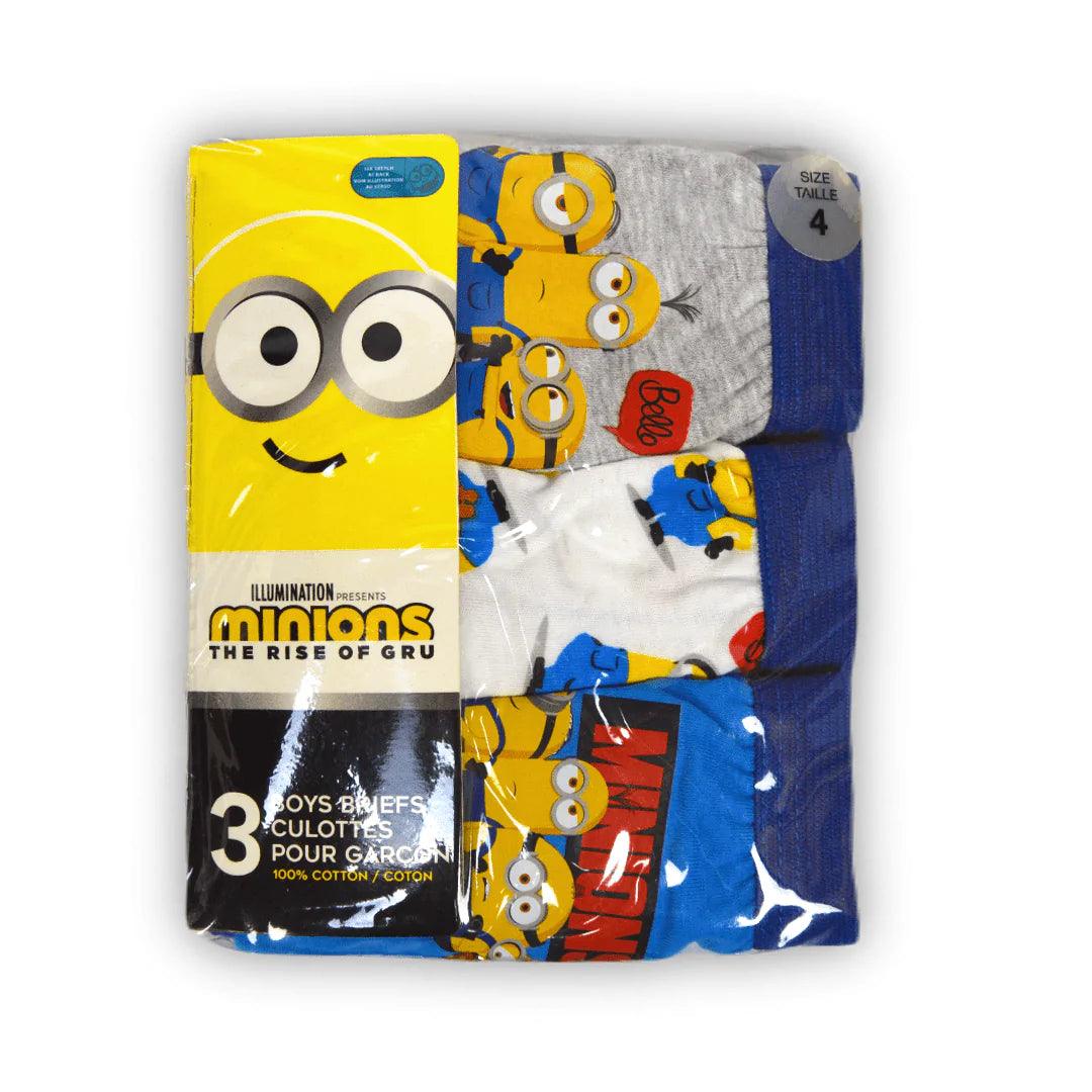 Jellifish - Minions Boy Underwear (3 Pack)
