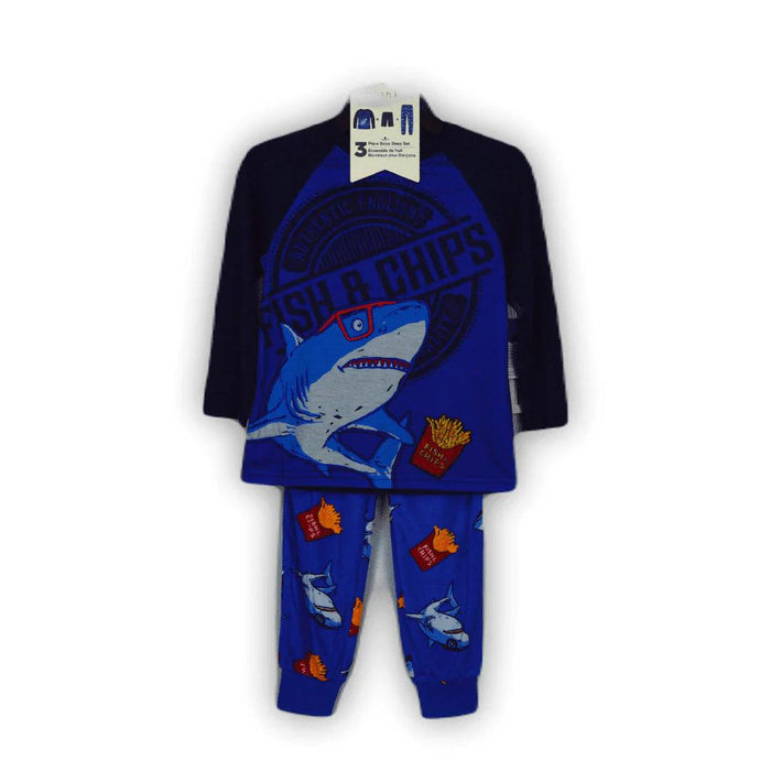 Jellifish - Shark 3 Piece Boy Pyjama