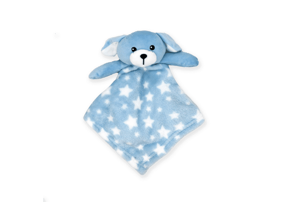 Jesse+Lulu® - Jesse & Lulu Baby Nunu Animal Plush With Ring Rattle 2 Piece Set