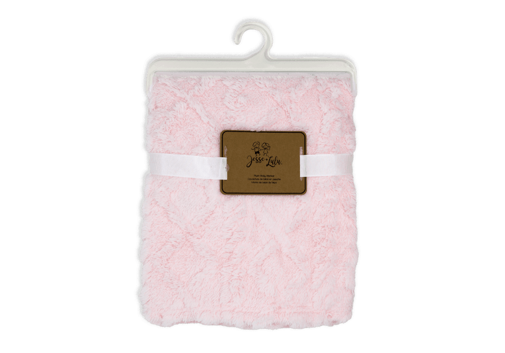 Jesse+Lulu® - Jesse & Lulu Sculpted Sherpa Blanket