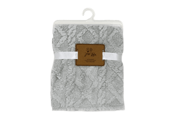 Jesse+Lulu® - Jesse & Lulu Sculpted Sherpa Blanket