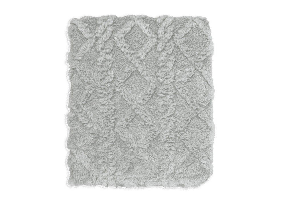 Jesse+Lulu® - Jesse & Lulu Sculpted Sherpa Blanket