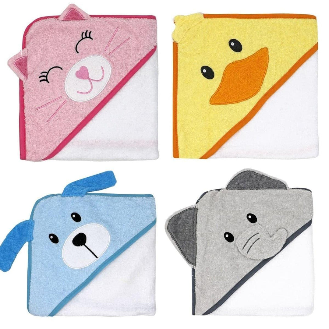 Jesse+Lulu® - Jesse+Lulu Animal Hooded Towel 100% Cotton