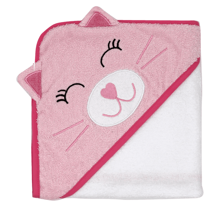 Jesse+Lulu® - Jesse+Lulu Animal Hooded Towel 100% Cotton
