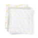 Jesse+Lulu® - Jesse+Lulu Muslin Swaddle Blankets - 3 Pack