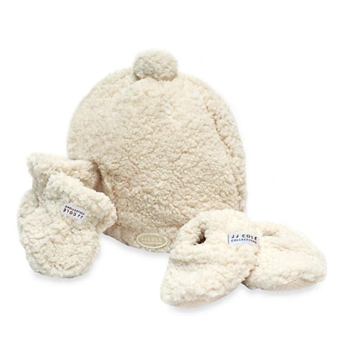 JJ Cole® - JJ Cole Hat, Mitten & Bootie Set