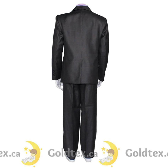 Johnson's Creation® - Johnson Creations 5-piece grey suit set - Tie May Vary