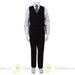 Johnson's Creation® - Johnson's Creation 5-piece black suit set
