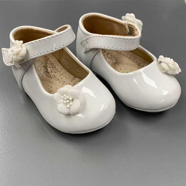 Jolene® - Jolene Girl Pearl Flower Dress Shoe - White