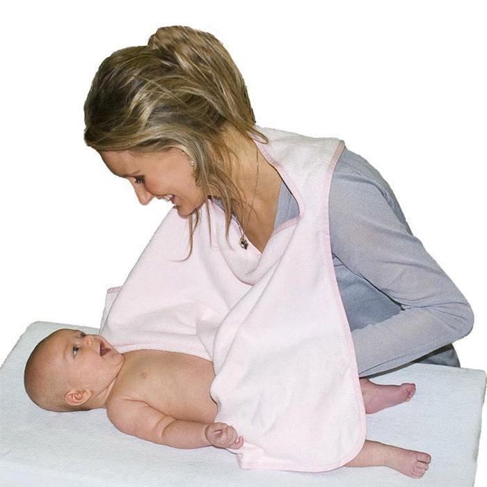Jolly Jumper® - Jolly Jumper 2-in-1 Baby Bath Towel / Apron - Cream