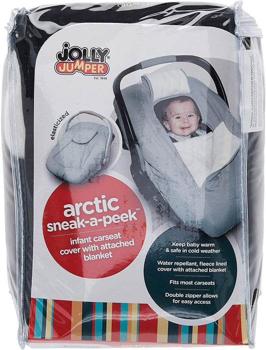 Jolly Jumper® - Jolly Jumper Arctic Sneak-a-Peek - Baby & Infant Car Seat Cover