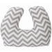 Jolly Jumper® - Jolly Jumper Deluxe Baby Sitter Nursing Pillow & Quilted Play/Change Mat - Chevron Grey